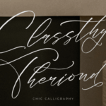 Classthy Theriond Font - Featured Image