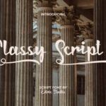 Classy Script Font - Featured Image