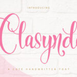 Clasynda Font - Featured Image
