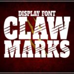 Claw Marks Font - Featured Image