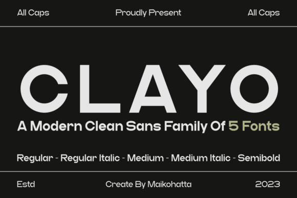 Clayo Font - Featured Image