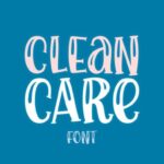Clean Care Font - Featured Image