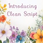 Clean Script Font - Featured Image