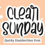 Clear Sunday Font - Featured Image
