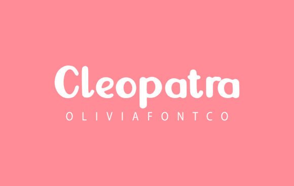 Cleopatra Font - Featured Image