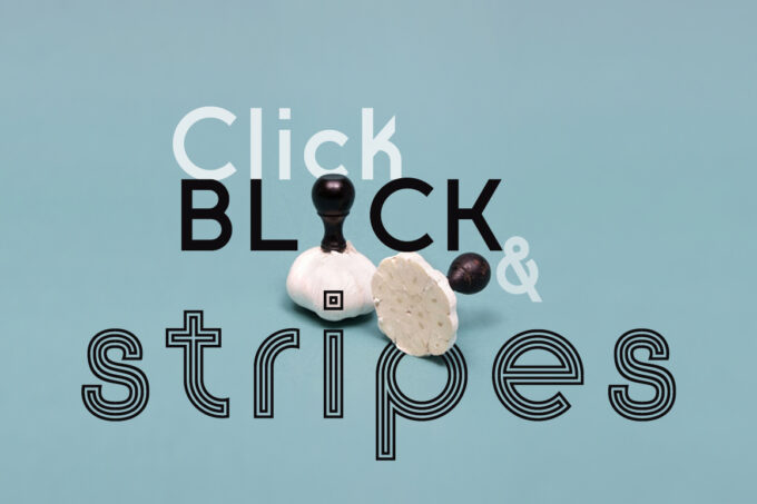 Click Black & Stripes Font - Featured Image