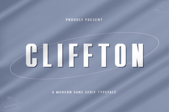 Cliffton Font - Featured Image