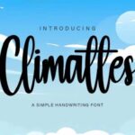 Climattes Font - Featured Image
