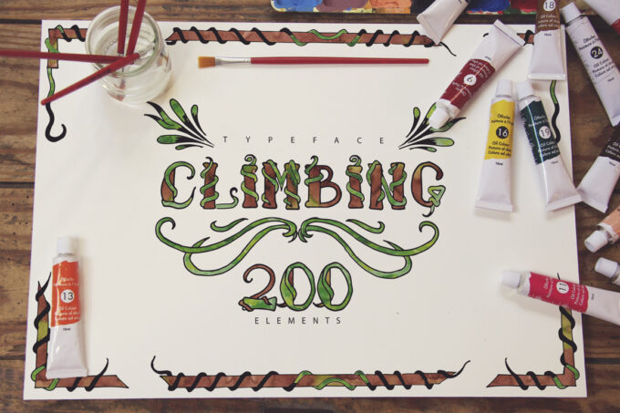 Climbing Font - Featured Image