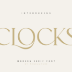 Clocks Font - Featured Image