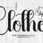 Clothes Font - Featured Image