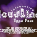 CloudLines Font - Featured Image