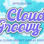 Cloud Groovy Font - Featured Image