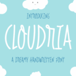 Cloudria Font - Featured Image