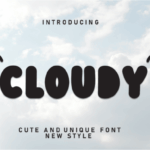 Cloudy Font - Featured Image