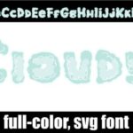 Cloudy Font - Featured Image