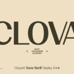 Clova Font - Featured Image