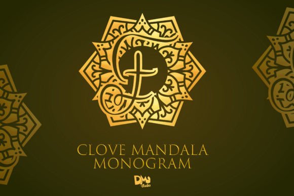 Clove Mandala Monogram Font - Featured Image