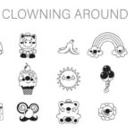 Clowning Around Dingbats Font - Featured Image