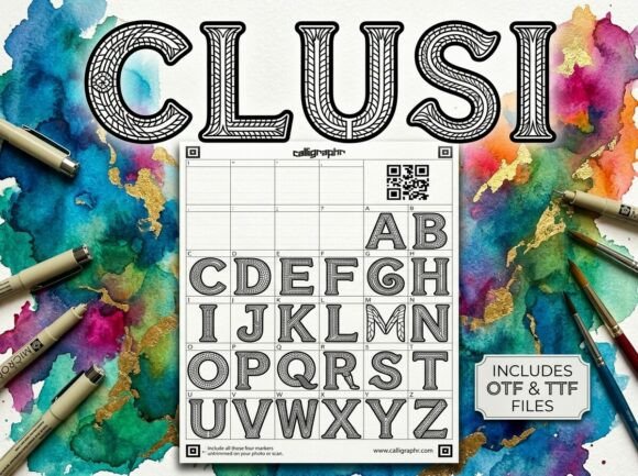 Clusi Font - Featured Image