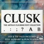 Clusk Font - Featured Image