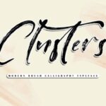 Clusters Font - Featured Image