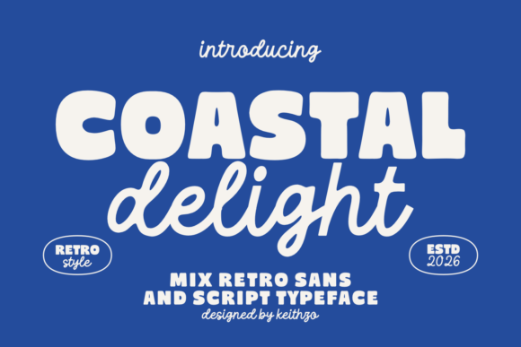Coastal Delight Font - Featured Image