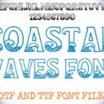 Coastal Waves Font - Featured Image