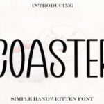 Coaster Font - Featured Image