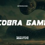 Cobra Game Font - Featured Image