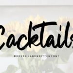 Cocktails Font - Featured Image