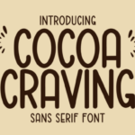Cocoa Craving Font - Featured Image