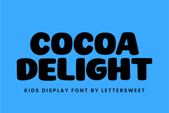 Cocoa Delight Font - Featured Image
