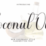 Coconut Oil Font - Featured Image
