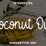 Coconut Oil Font - Featured Image