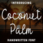 Coconut Palm Font - Featured Image
