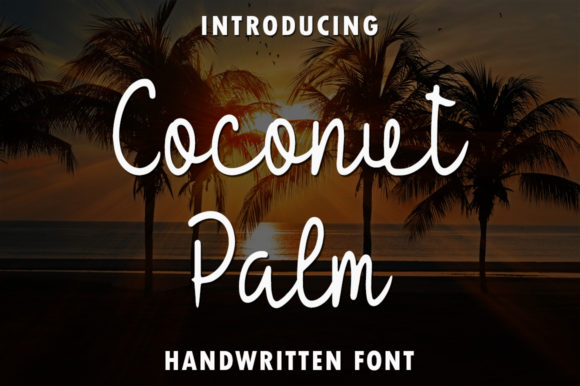 Coconut Palm Font - Featured Image