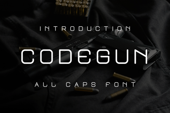 Codegun Font - Featured Image