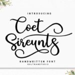 Coet Sireunts Font - Featured Image