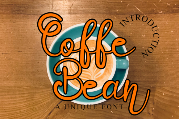 Coffe Bean Font - Featured Image