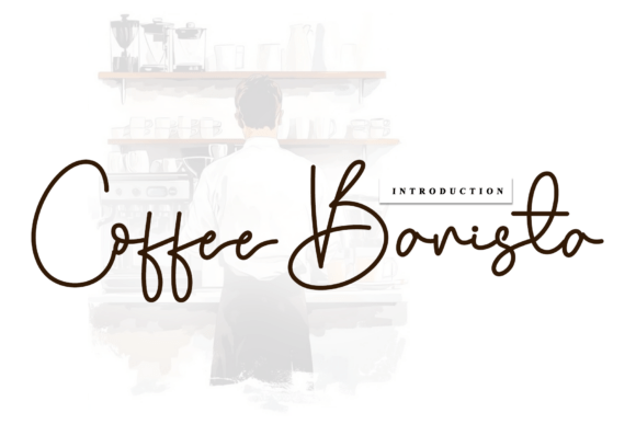 Coffee Barista Font - Featured Image