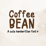 Coffee Bean Font - Featured Image
