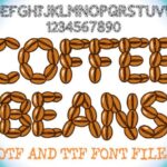 Coffee Beans Font - Featured Image