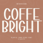 Coffee Bright Font - Featured Image