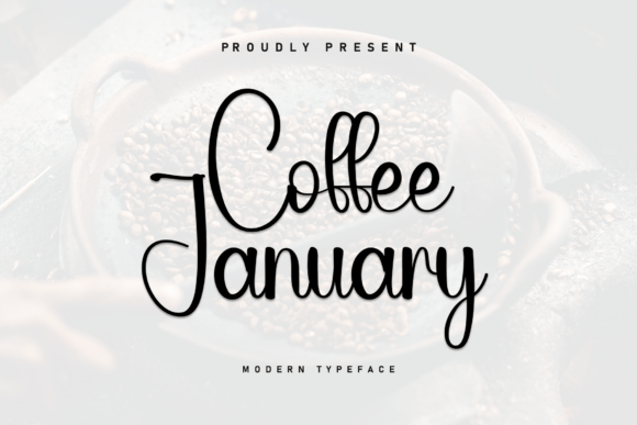Coffee January Font - Featured Image