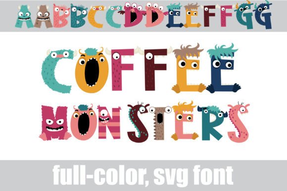 Coffee Monsters Font - Featured Image