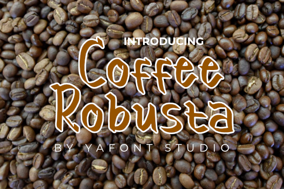 Coffee Robusta Font - Featured Image