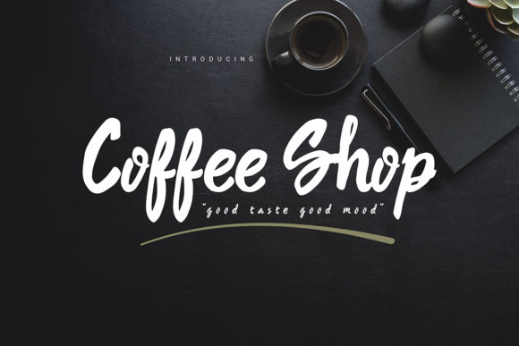 Coffee Shop Font - Featured Image
