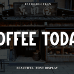 Coffee Today Font - Featured Image