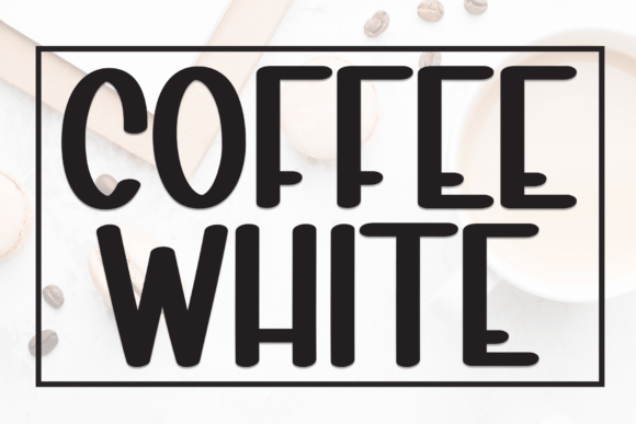 Coffee White Font - Featured Image